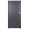 vidaXL Front Door Anthracite 90x200 cm Aluminium