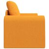 vidaXL Sofa Bed Dark Yellow 98 x 71 x 83 cm Velvet