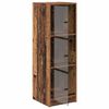 vidaXL Highboard Old Wood 35 x 37 x 109 cm Engineered Wood