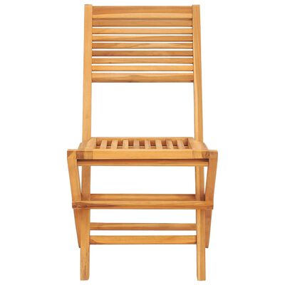 vidaXL Folding Garden Chairs 2 pcs 47x62x90 cm Solid Wood Teak