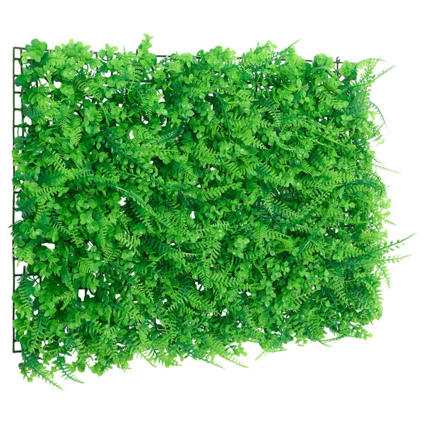 &nbsp;vidaXL Artificial Fern Leaf Fence&nbsp;24 pcs Green 40x60 cm