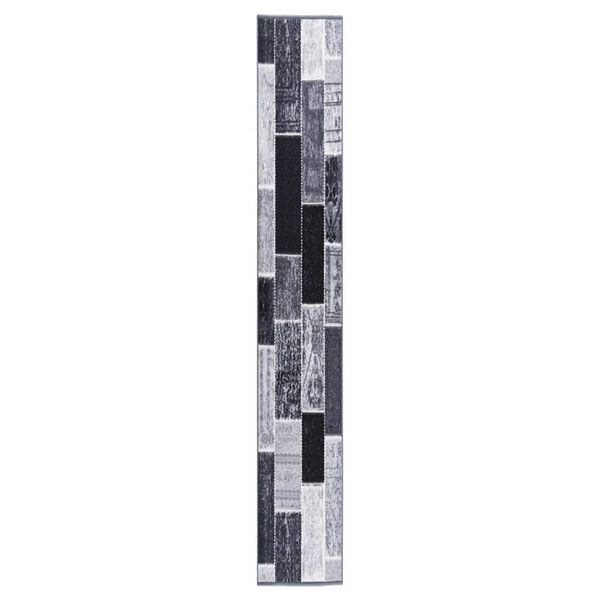 vidaXL Carpet Runner Grey 80x600 cm