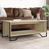 vidaXL Coffee Table Sonoma Oak 100x51x40 cm Engineered Wood