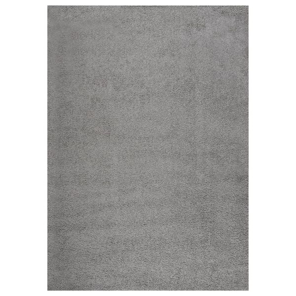 vidaXL Shaggy Rug High Pile Grey 120x170 cm