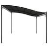 vidaXL Canopy Anthracite 4x3 m 180 g/m² Fabric and Steel