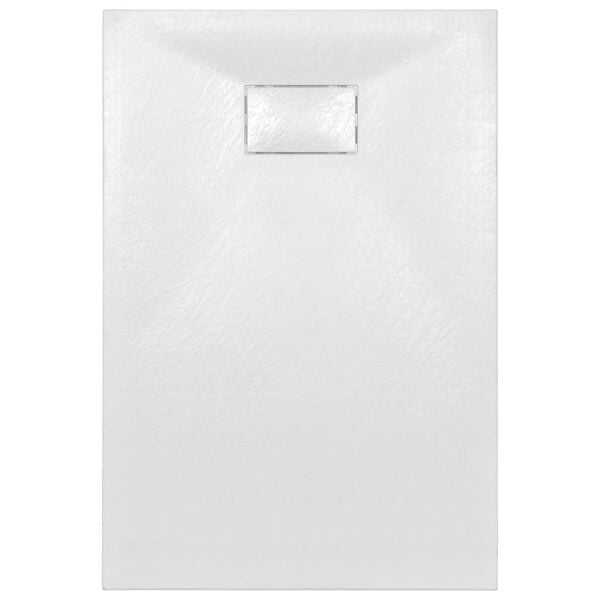vidaXL Shower Base Tray SMC White 120x70 cm
