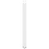 vidaXL Bar Table Legs U-Shaped 2 pcs White 40x(90-91) cm Steel
