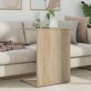 vidaXL Side Table Sonoma Oak 45 x 40 x 62.5 cm Engineered Wood