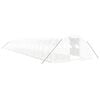 vidaXL Greenhouse with Steel Frame White 88 m&sup2; 22x4x2 m