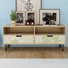 vidaXL TV Cabinet MDF 120x30x50 cm Brown