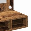 vidaXL Mirror Cabinet Old wood 60 x 31.5 x 62 cm Engineered Wood