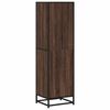 vidaXL Book Cabinet Brown Oak 40x35x139 cm Engineered Wood
