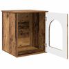 vidaXL Cat House Old Wood 53 x 52 x 62 cm Engineered Wood