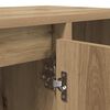 vidaXL TV Cabinet Artisan Oak 100 x 35 x 55 cm Engineered Wood