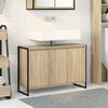 vidaXL Bathroom Cabinet Sonoma 90 x 30 x 60 cm Engineered Wood