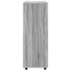 vidaXL Wardrobe Grey Sonoma 80x40x110 cm Engineered Wood