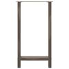 vidaXL Bar Table Legs Natural Steel 2 pcs 40x(90-91) cm Steel