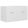 vidaXL Sink Cabinet White 80x38.5x46 cm Engineered Wood