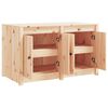vidaXL Outdoor Kitchen Cabinet MEPPEL 106x55x64 cm Solid Wood Pine