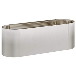 vidaXL Raised Garden Bed Stainless Steel 120 x 40x 40 cm