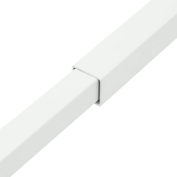 vidaXL Adjustable Window Safety Bar White 710 -1200 mm Steel