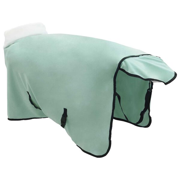 vidaXL Horse Blanket Special Green 95 cm Polar fleece