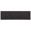 vidaXL Kitchen Rug Anthracite Checkered 300 x 60 cm 100% Polyamide