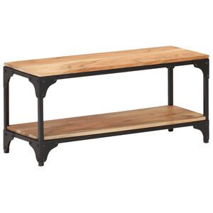 vidaXL Coffee Table 90x30x40 cm Solid Acacia Wood