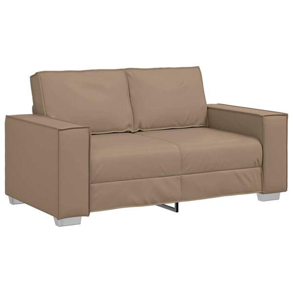 vidaXL Sofa Cappuccino 160 x 78 x 84 cm Fabric