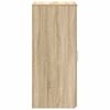 vidaXL Storage Cabinet Sonoma Oak 50x45x103.5 cm Engineered Wood