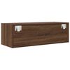vidaXL TV Cabinet Brown Oak 80x31x25.5 cm Engineered Wood
