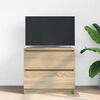 vidaXL TV Cabinet Sonoma Oak 60x35x54 cm Engineered Wood