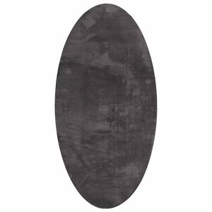 vidaXL Carpet HUARTE Anthracite 100 x 200 cm 100% Polyester