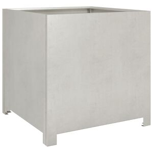 vidaXL Garden Planter 50x50x50 cm Stainless Steel