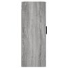 vidaXL Wall Mounted Cabinet Grey Sonoma 69.5x34x90 cm