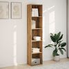 vidaXL Bookcase Artisian Oak 40x30x189 cm Engineered Wood