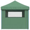 vidaXL Party Tent Folding Green 292 x 580 x 315 cm Oxford Fabric