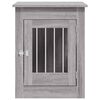 vidaXL Dog Crate Furniture Grey Sonoma 55x80x68 cm Engineered Wood