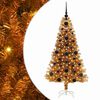 vidaXL Christmas Tree Gold 120 cm PET