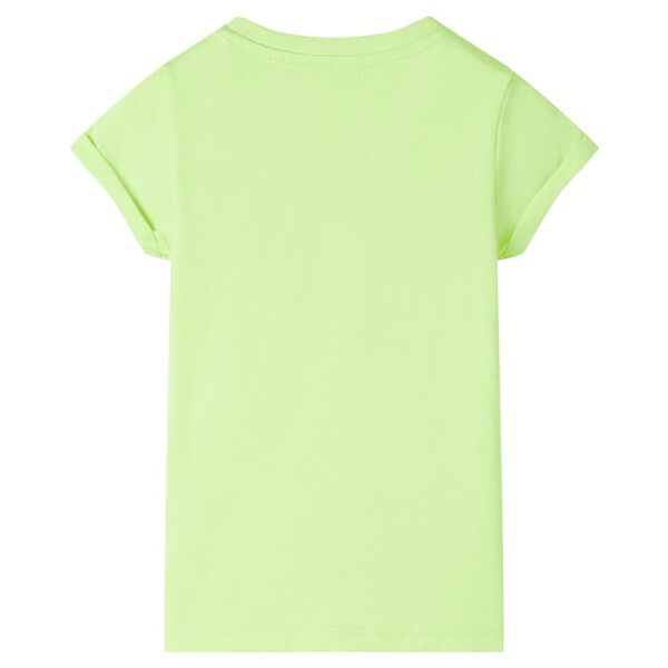 Kids' T-shirt Neon Yellow 116