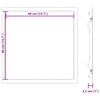 vidaXL Access Panels White 40 x 40 cm ABS Plastic