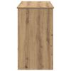 vidaXL Cosmetic Table with Drawer Artisan Oak 100 x 45 x76 cm