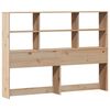 vidaXL Bookcase Bed without Mattress 160x200cm Solid Wood Pine