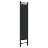 vidaXL 6-Panel Room Divider Black 240x200 cm Fabric