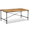 vidaXL Dining Table Solid Mango Wood 180 cm