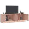 vidaXL TV Cabinets 2 pcs Pink 67x39x44 cm Steel