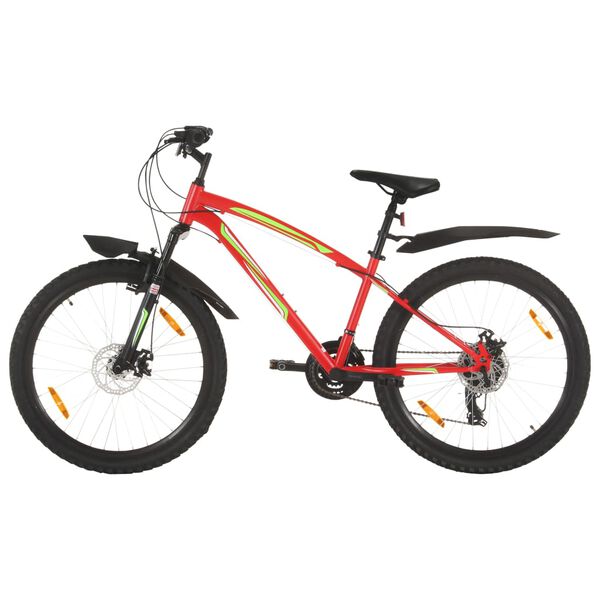 vidaXL Mountain Bike 21 Speed 26 inch Wheel 36 cm Red
