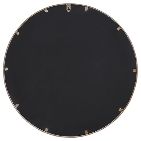 vidaXL Mirror Sand 40x4 cm Iron Round for Indoor Use