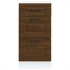 vidaXL Kitchen Base Cabinet Kalmar Brown Oak Engineered Wood