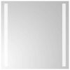 vidaXL LED Bathroom Mirror 40x40 cm
